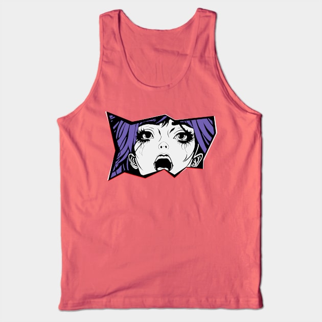 Ahegao and Anime Girls Tank Top by Bongonation